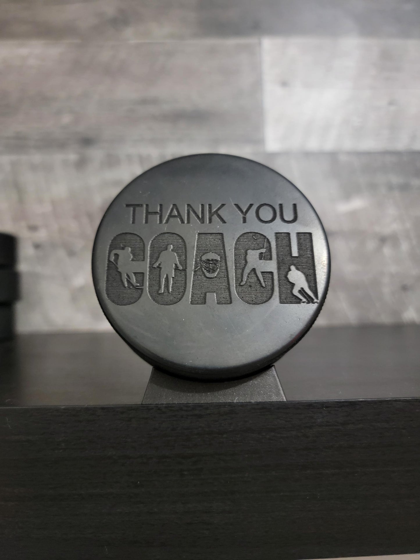 Thank you Coach, Hockey Coach Gift, Coach Gift, Engraved Puck, Coach Thank you. Hockey Puck, Hockey Puck Engraved, Hockey Coach Thank you