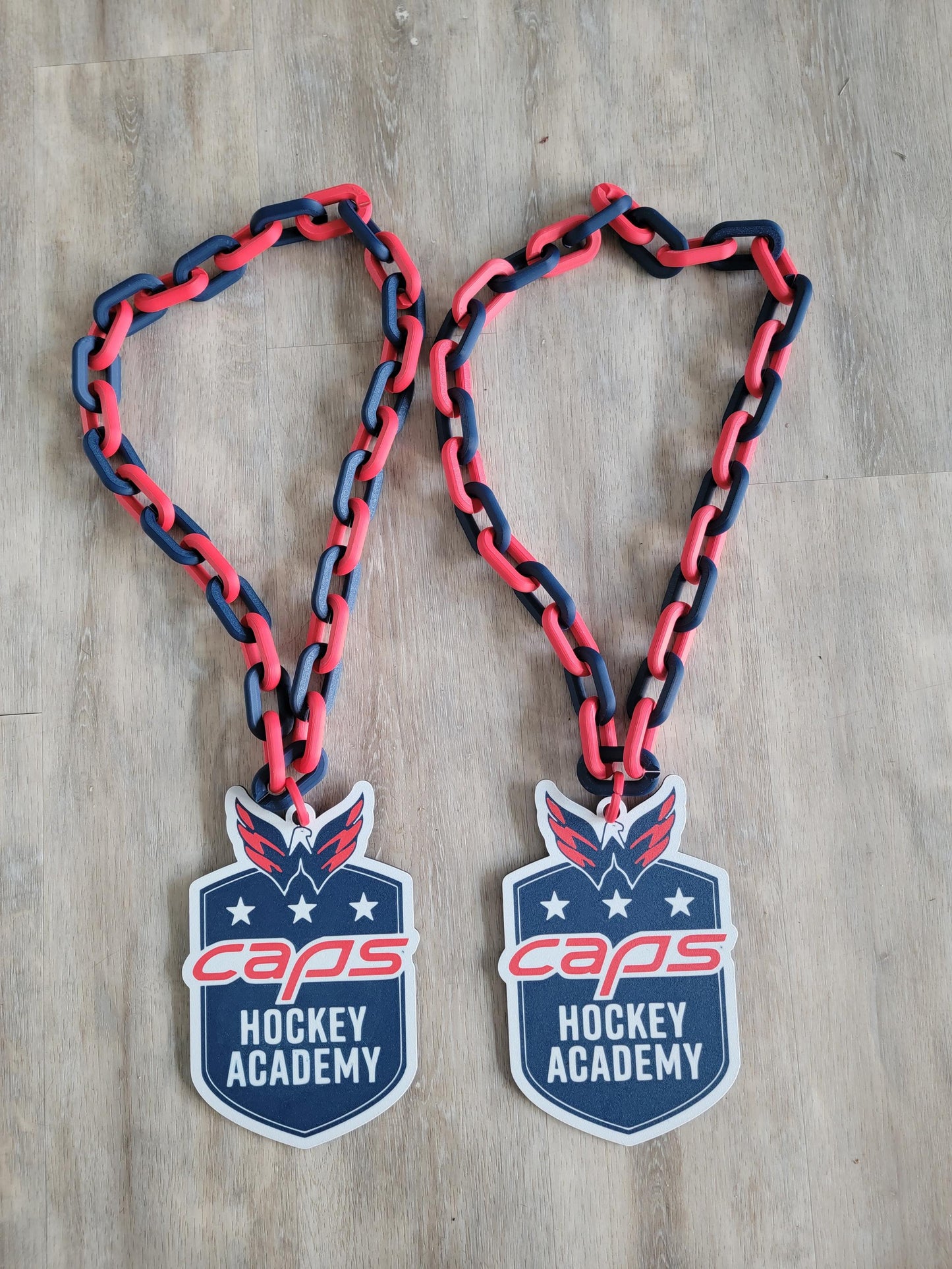 BIG CHAIN Sports logo Necklace, Turn over chain, player of the game, MVP, customizable, large sports necklace,