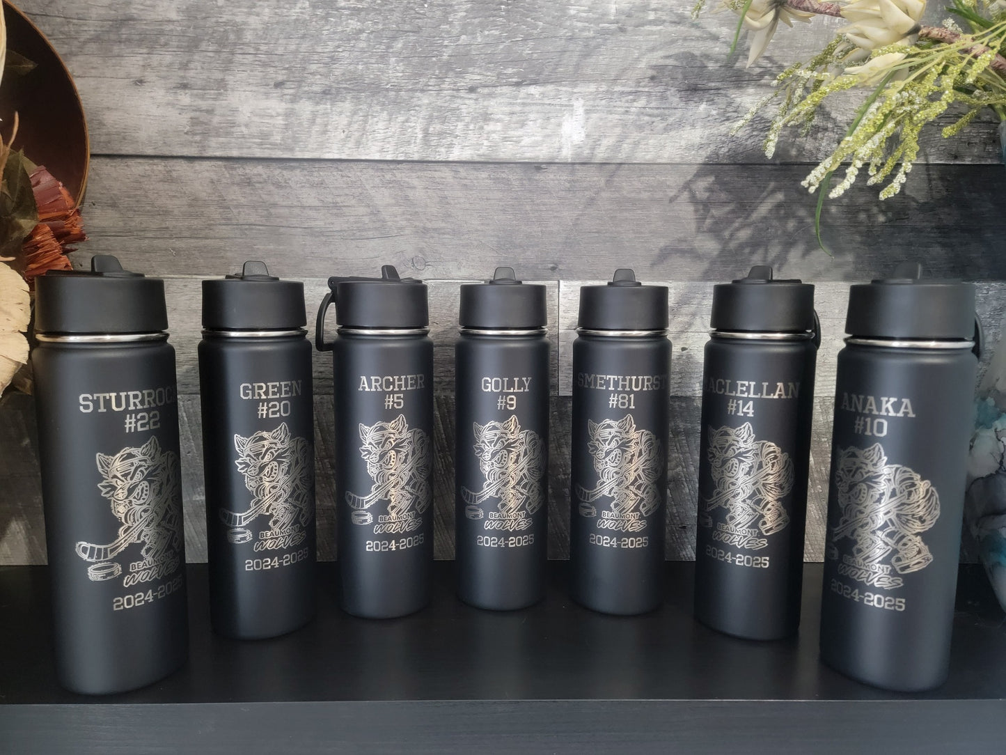 Custom Engraved Water Bottles