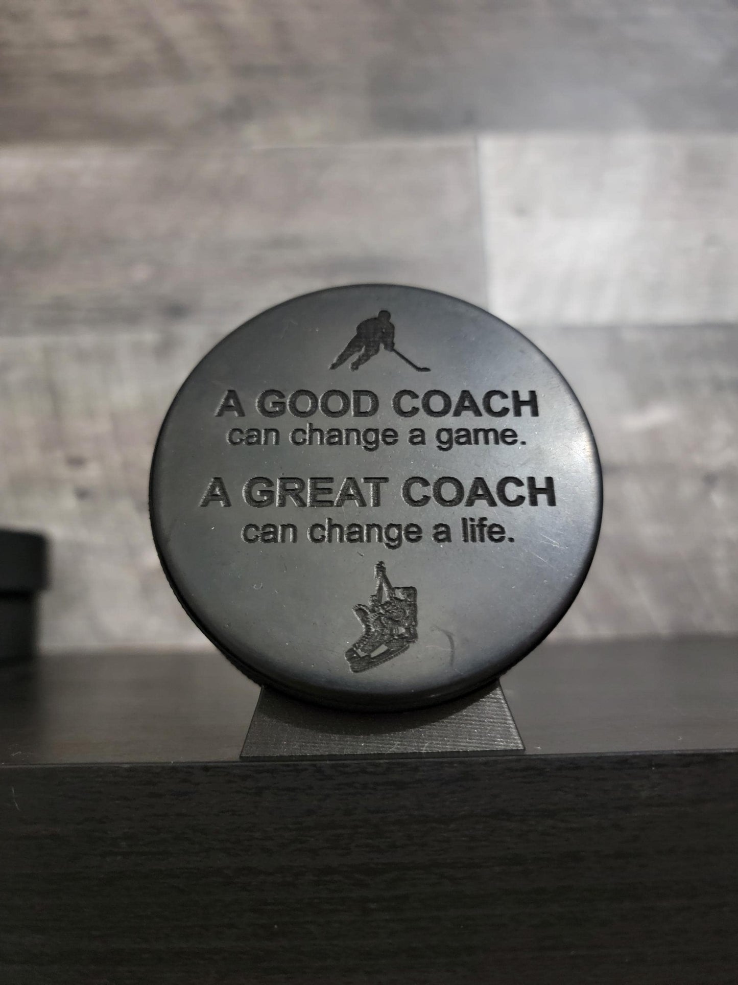 Thank you Coach, Hockey Coach Gift, Coach Gift, Engraved Puck, Coach Thank you. Hockey Puck, Hockey Puck Engraved, Hockey Coach Thank you