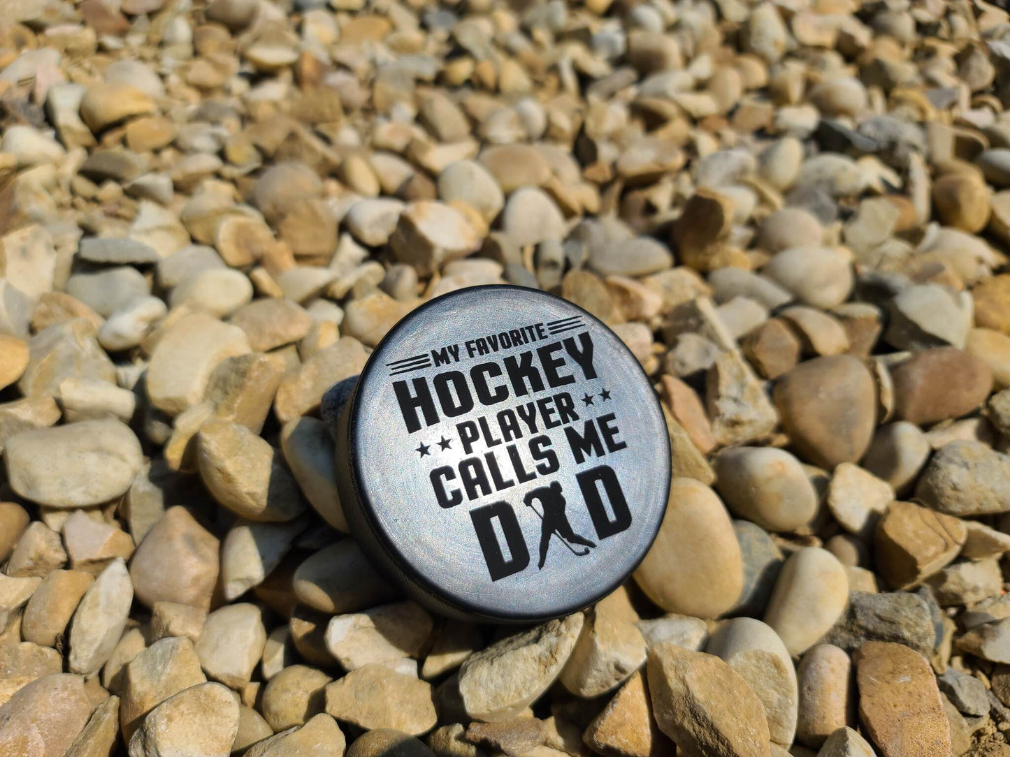 Custom Engraved Hockey Puck