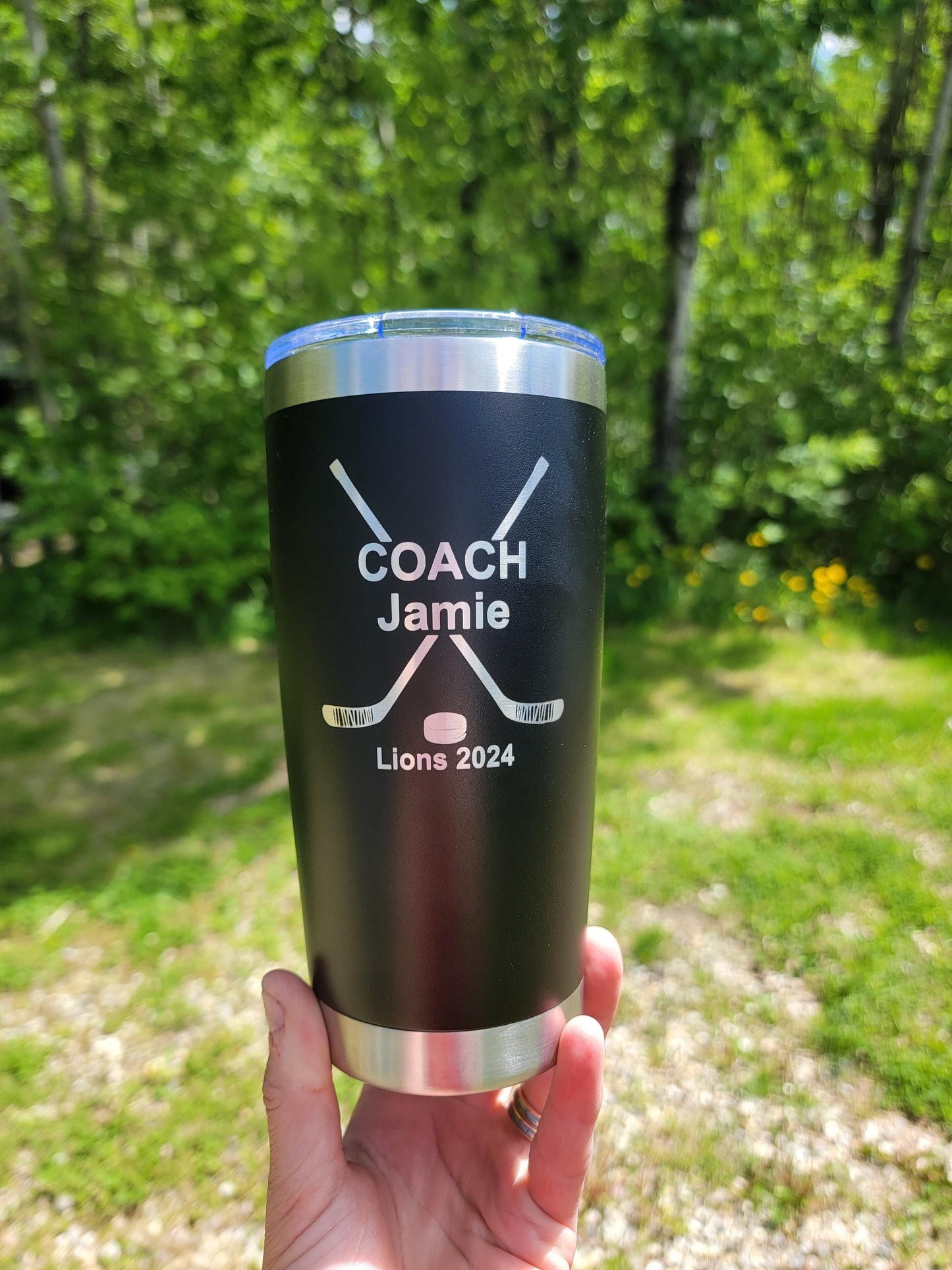 Thank you Coach Engraved Tumbler, Thank you Manager, Signed, Signature cup, engraved rambler, coach gifts, kids player signatures, custom