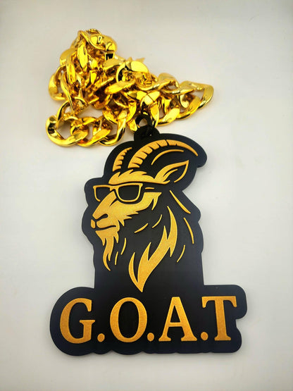 BIG CHAIN GOAT Sports Logo Necklace | Hype Chain Award | Pucks Canada