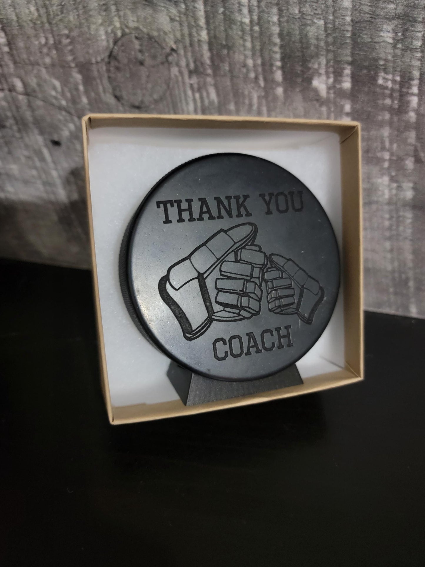 Thank you Coach, Hockey Coach Gift, Coach Gift, Engraved Puck, Coach Thank you. Hockey Puck, Hockey Puck Engraved, Hockey Coach Thank you