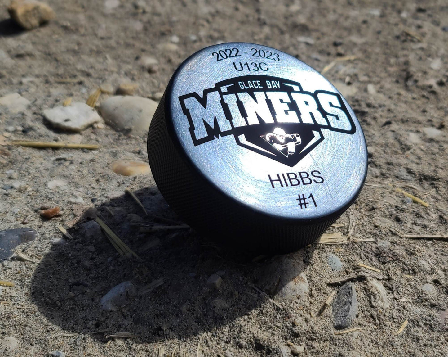 Custom Engraved Hockey Puck