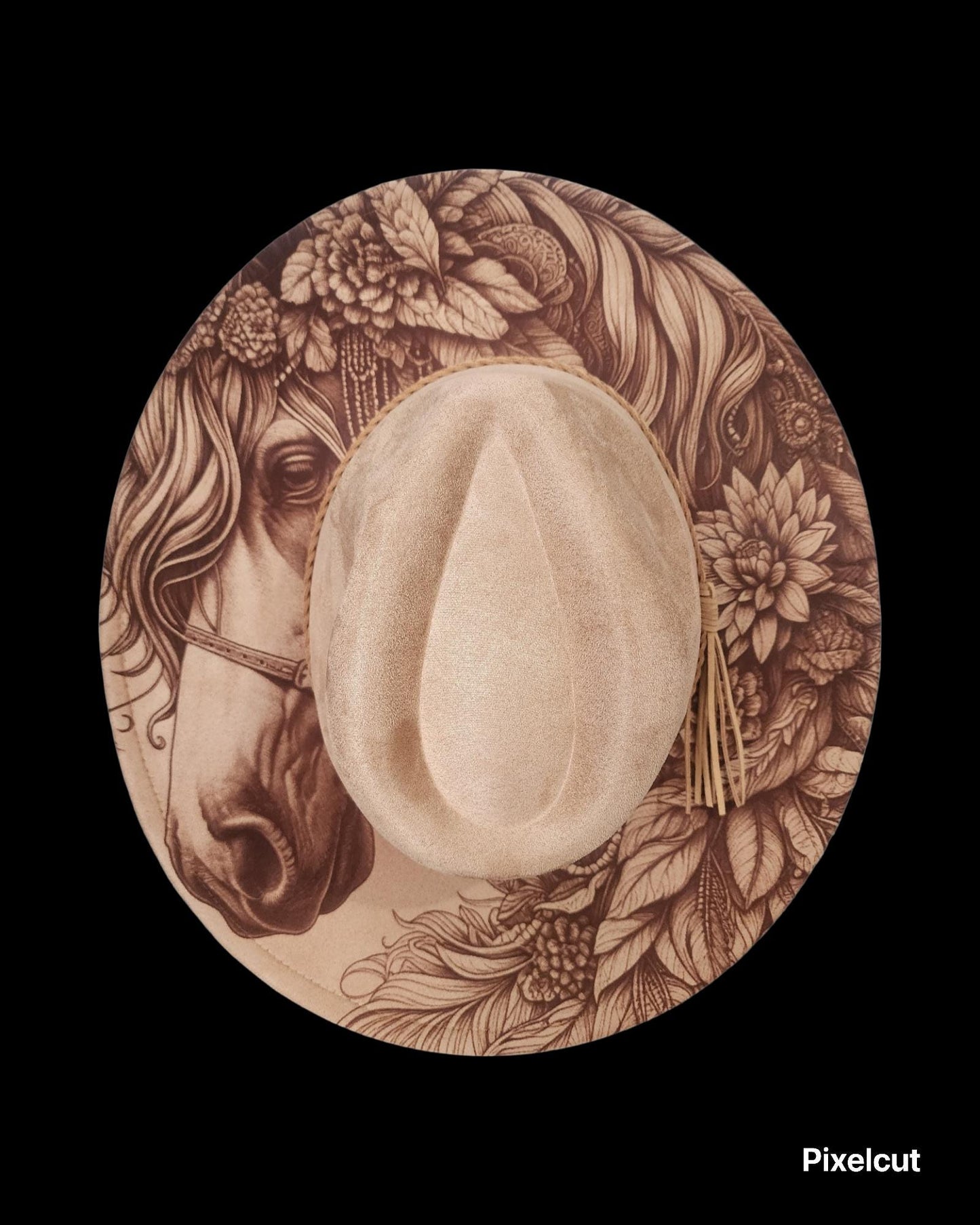 Engraved Cowgirl Hat, Rustic Wedding, Horse Cowgirl, Cowgirl Hat, Cowboy Hat, Horse Gift