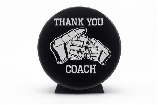 Thank you Coach, Hockey Coach Gift, Coach Gift, Engraved Puck, Coach Thank you. Hockey Puck, Hockey Puck Engraved, Hockey Coach Thank you