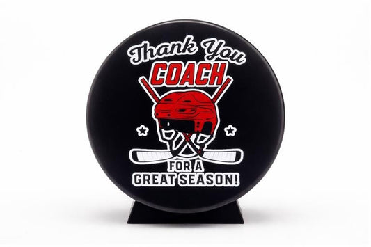 Thank you Coach, Hockey Coach Gift, Coach Gift, Engraved Puck, Coach Thank you. Hockey Puck, Hockey Puck Engraved, Hockey Coach Thank you