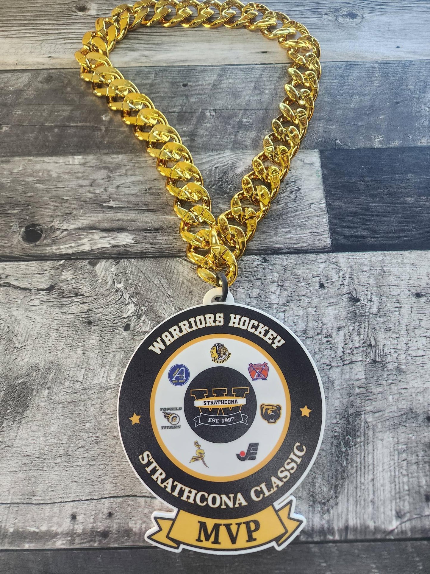 Bulk Custom BIG CHAIN Sports Necklaces | Tournament & MVP Awards | Hype Chain