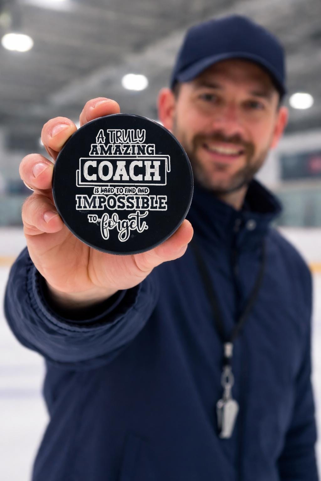 Thank you Coach, Hockey Coach Gift, Coach Gift, Engraved Puck, Coach Thank you. Hockey Puck, Hockey Puck Engraved, Hockey Coach Thank you