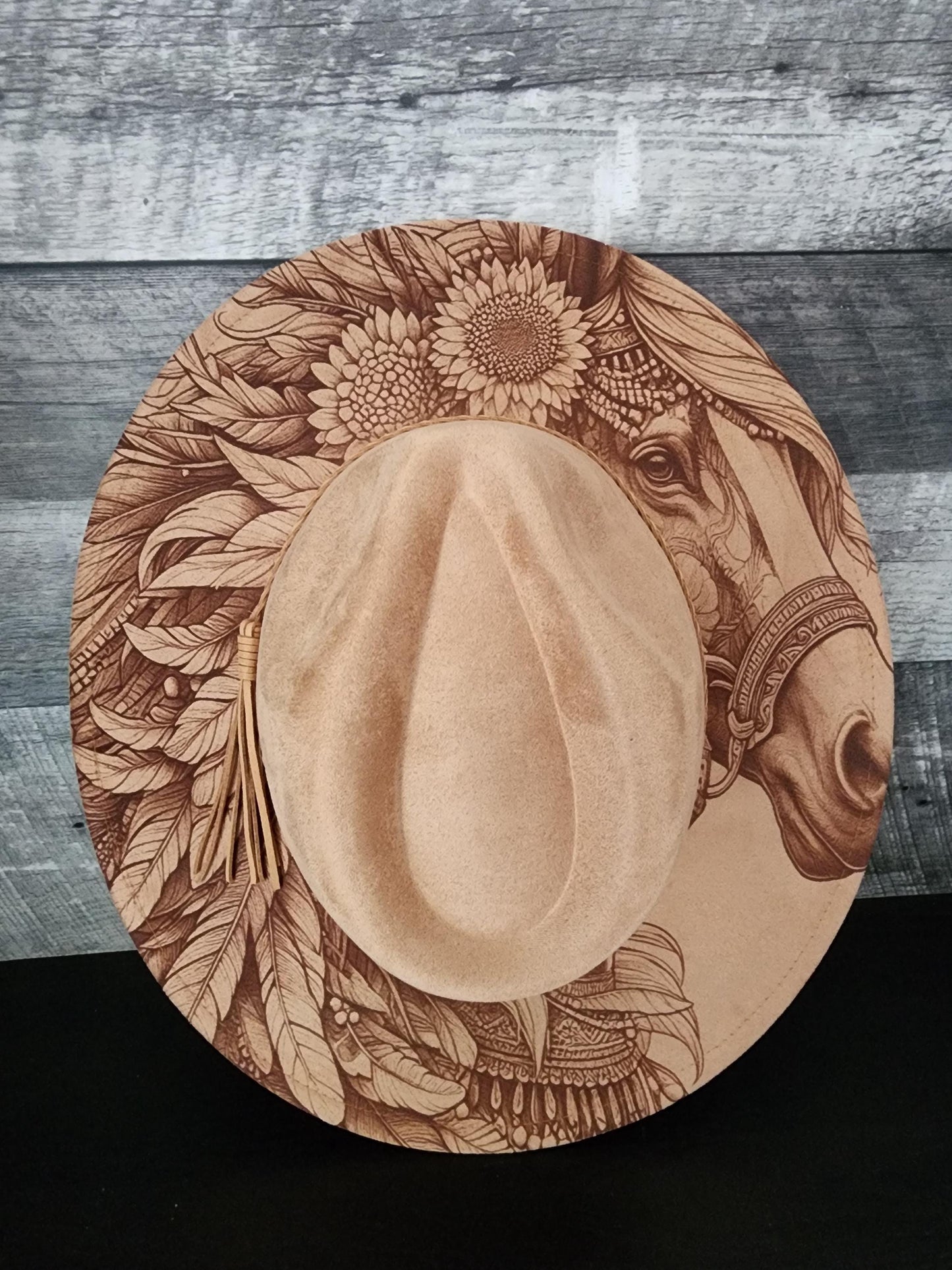 Engraved Cowgirl Hat, Rustic Wedding, Horse Cowgirl, Cowgirl Hat, Cowboy Hat, Horse Gift