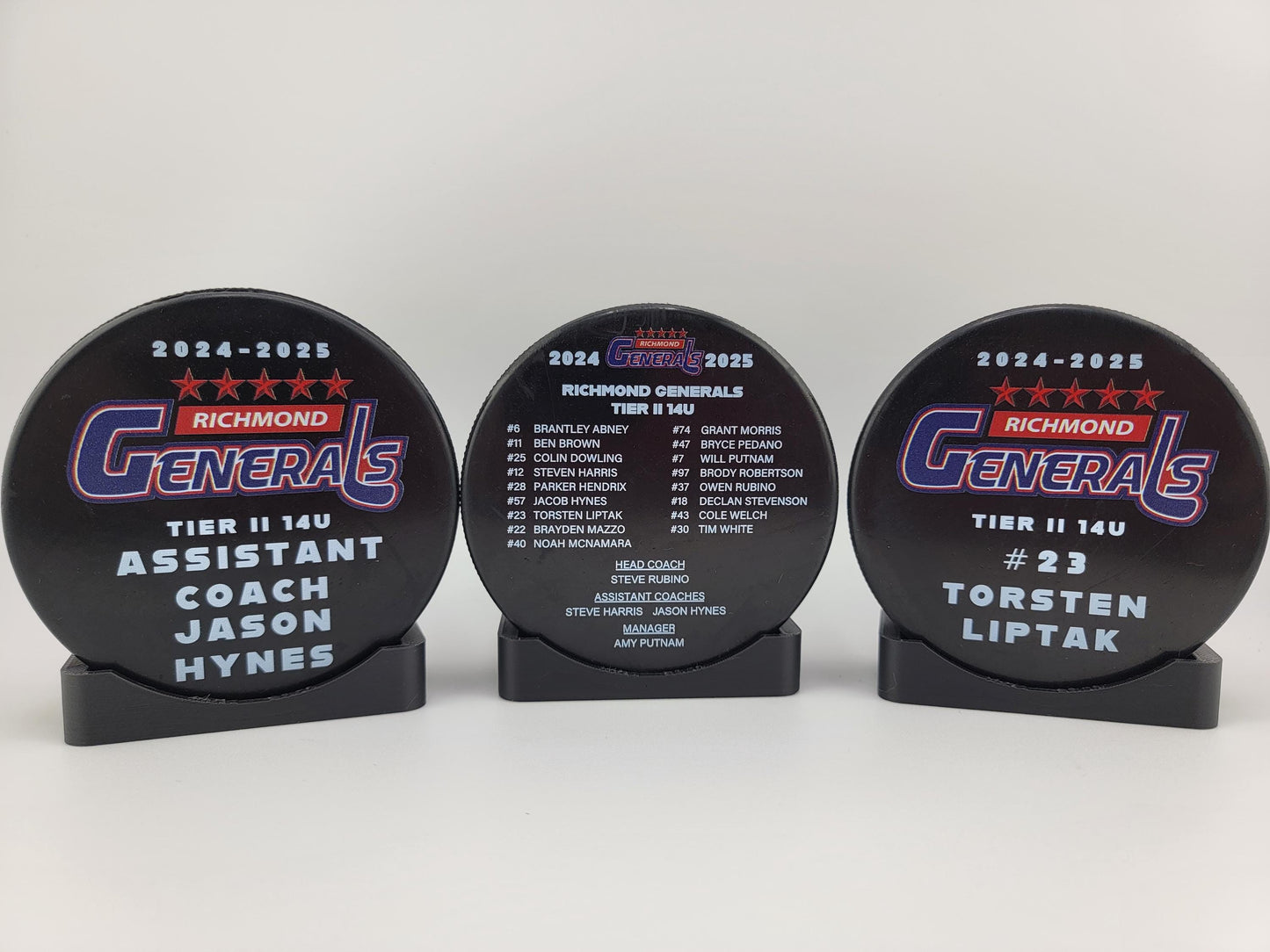 Custom UV-Printed Hockey Puck | Personalized Team Gift & Keepsake | Pucks Canada