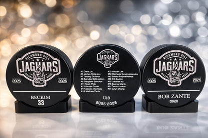 Custom UV-Printed Hockey Puck | Personalized Team Gift & Keepsake | Pucks Canada
