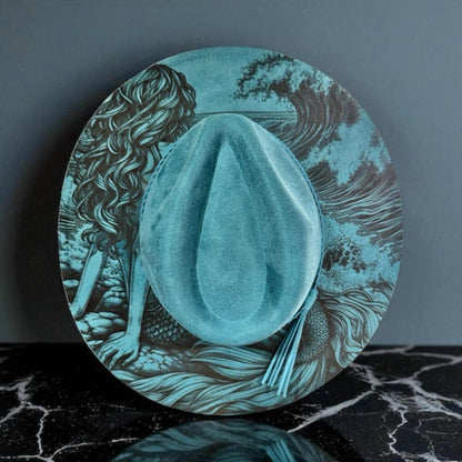 Custom Engraved Cowboy Cowgirl Hat