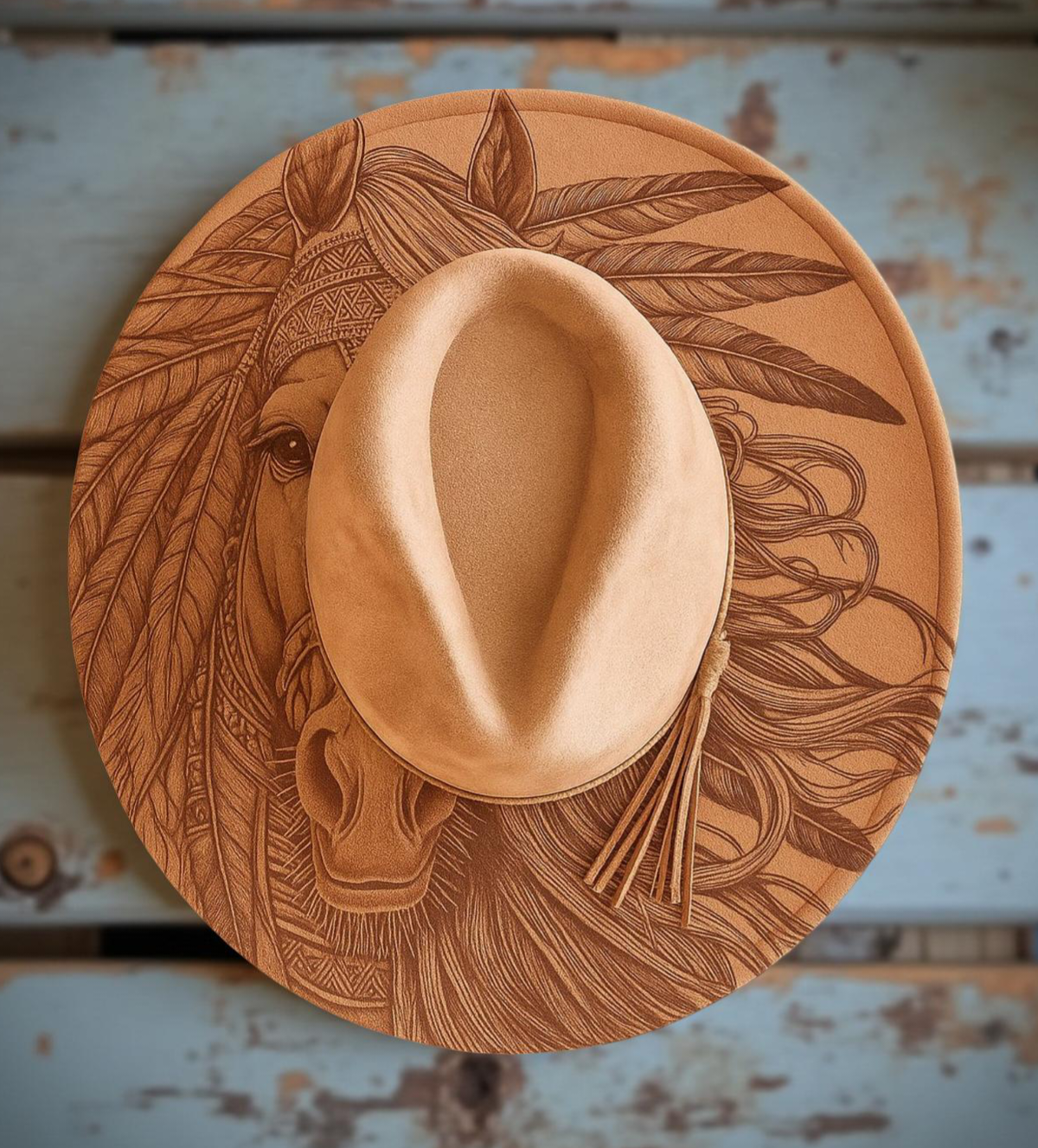 Custom Engraved Cowboy Cowgirl Hat
