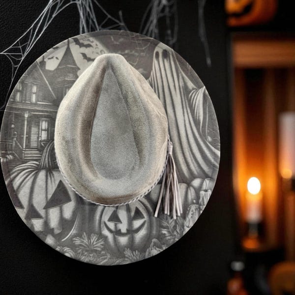 Custom Engraved Cowboy Cowgirl Hat